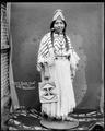 Anna Kashkash, Cayuse indian, in costume