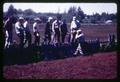 FC [Farm Crops?] field trip in cranberry bog, near Bandon, Oregon, circa 1965