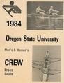 1984 Oregon State University Men's and Women's Rowing Media Guide