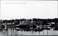 Lumber sailing boats on river