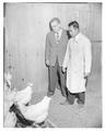 Dr. Jesse Parker of the Poultry Dept. with student "Lowahakeseter"