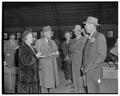 Governor and Mrs. McKay at an OSC barbecue, October 1949