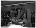 Lebanon high school students visiting OSC library, January 1958