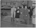 RV Acona launching participants, February 13, 1961