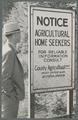 Agricultural homeseekers sign in Clatsop County, Oregon