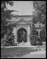 Women's Building entrance exterior, September 5, 1951