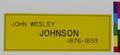 Johnson, John Wesley and Mrs. John: UO President, 1876-1894 [22] (recto)
