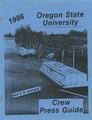 1986 Oregon State University Men's and Women's Rowing Media Guide