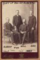 Sons of Rev. E.P. Roberts - 1897Albert, Tom, Will, Dan