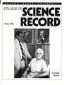Science record, Fall 1988