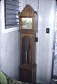 Grandfather clock with woodwork from plan modified by Mr. T