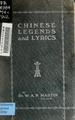 Chinese Legends and Lyrics