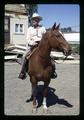 Al Oliver at demolition of Horse Barn, Oregon State University, Corvallis, Oregon, May 1971