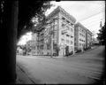 Stelwyn Apartment building, at corner of Yamhill and St. Clair, Portland.
