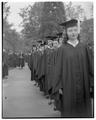 Commencement processional, June 4, 1951