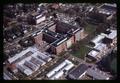 Aerial view of Oregon State University -- Cordley Hall and surrounding area, April 7, 1969