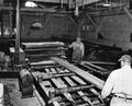 Inside view of the Moore Timber Products Co. mill at O'Brien, Oregon