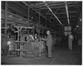 Professor of metallurgy William J. Kroll at zirconium plant in Albany, Oregon, January 1958