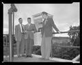 Dr. Fred Decker, with Day and Lincoln, performing weather studies, Summer 1955