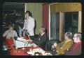 Jim Kolen speaking at Gold Beach Rotary Club, Gold Beach, Oregon, 1975