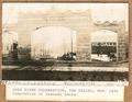 ""Open River"" Celebration, Court Street, The Dalles, Nov. 1896 - Completion of Cascade Locks