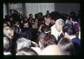 Ted Kennedy surrounded by crowd, Hilton Hotel, Portland, Oregon, June 30, 1973