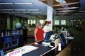 Lori Davidson and Jeanne Davidson at Reference Desk