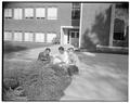 Landscape architecture students, September 1955