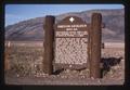 Abert Rim sign, Oregon, 1970