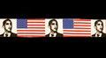 United States Flag and Obama cloth