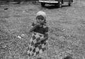 Native American little girl at Celilo Falls