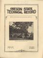 Oregon State Technical Record, February 1930