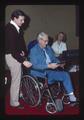 Dick Smith receiving award at Salem Numismatic Association meeting, Salem, Oregon, 1976