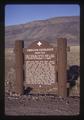 Abert Rim sign, Oregon, 1970