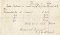 Receipts and other ephemera, 1783-1890 [11]