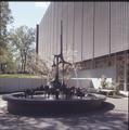 The Kerr Library fountain