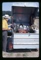 Dale Kirk with Wes Sampler welding outfit, Oregon State University, Corvallis, Oregon, circa 1973