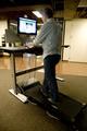 Computing center treadmill