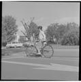 Bicycles on campus, Fall 1963