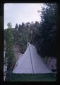 Tipis at Wasco County Fair, Tygh Valley, Oregon, 1968