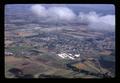 Aerial view of unidentified Willamette Valley town, Oregon, 1969