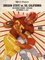 OSC vs USC football game program cover