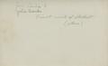 Architecture and Allied Arts, Sculpture, 1 of 2 [23] (verso)