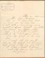""George Anderson, Gunsmith""Letter from S.A. Greene & Son, regarding a receipt for a rifle barrel.