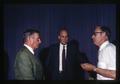 State Representative Stafford Hansell, Roy Young, and Lyle Calvin, Oregon State University, Corvallis, Oregon, June 1970