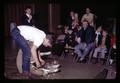 Sheep shearing demonstration by Silverton Future Farmers of America, Oregon Museum of Science and Industry, Portland, Oregon, circa 1971