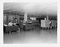 Pat Brandt at the Library Reference Desk