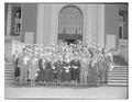 Members of the Class of 1910 gathered for their fifty-year reunion