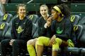 Lexi Bando, Sabrina Ionescu & Ruth Hebard, 2018