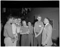 Guests at a Summer Session reception in the Memorial Union